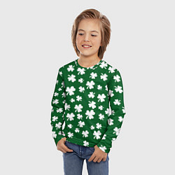 Лонгслив детский ДЕНЬ СВЯТОГО ПАТРИКА, цвет: 3D-принт — фото 2