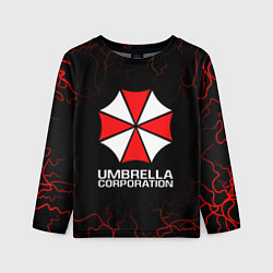 Лонгслив детский UMBRELLA CORP, цвет: 3D-принт