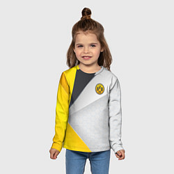 Лонгслив детский FC Borussia, цвет: 3D-принт — фото 2