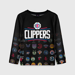 Детский лонгслив Los Angeles Clippers 2