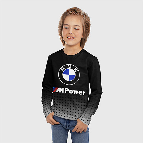 Детский лонгслив BMW / 3D-принт – фото 3