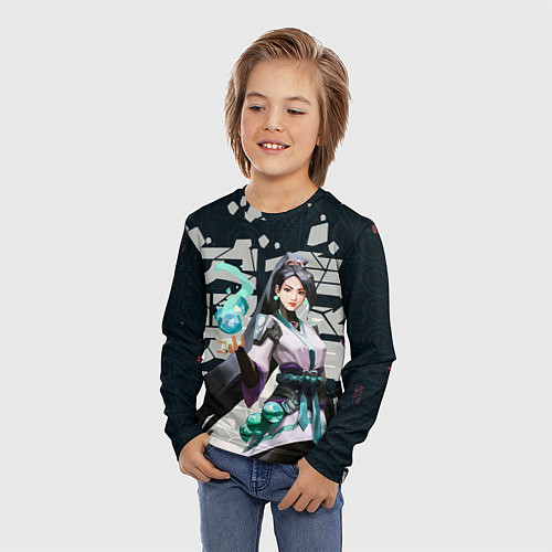 Детский лонгслив Sage / 3D-принт – фото 3