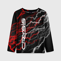Лонгслив детский CRYSIS, цвет: 3D-принт