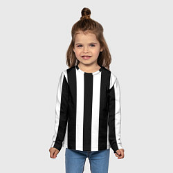 Лонгслив детский Полоска, цвет: 3D-принт — фото 2