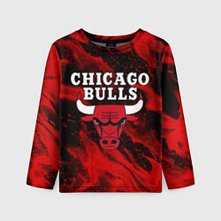 Детский лонгслив CHICAGO BULLS