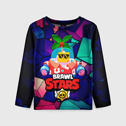 Лонгслив детский BRAWL STARS NEW SPROUT 12, цвет: 3D-принт