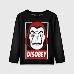 Лонгслив детский Disobey, цвет: 3D-принт