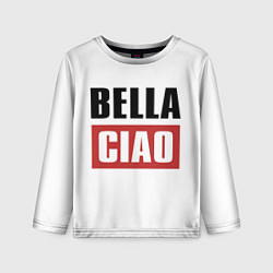 Лонгслив детский Bella Ciao, цвет: 3D-принт