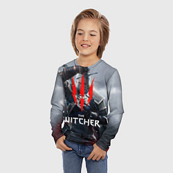 Лонгслив детский The Witcher, цвет: 3D-принт — фото 2