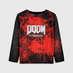 Лонгслив детский Doom Eternal, цвет: 3D-принт
