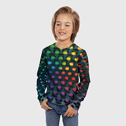 Лонгслив детский 3Д спектр, цвет: 3D-принт — фото 2