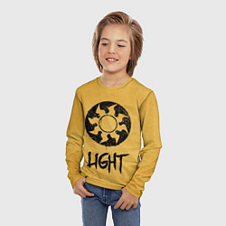 Лонгслив детский Emblems Light, цвет: 3D-принт — фото 2