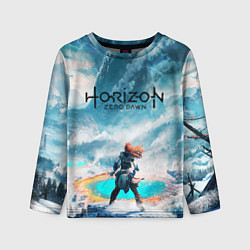 Лонгслив детский HORIZON ZERO DAWN, цвет: 3D-принт