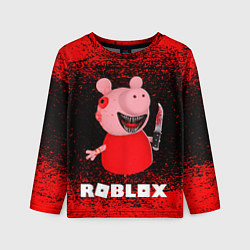 Детский лонгслив Roblox Piggy