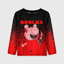 Детский лонгслив Roblox Piggy