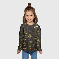 Лонгслив детский ASSASSINS CREED:ORIGINS, цвет: 3D-принт — фото 2