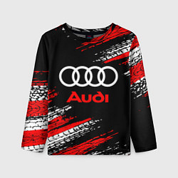 Лонгслив детский AUDI, цвет: 3D-принт