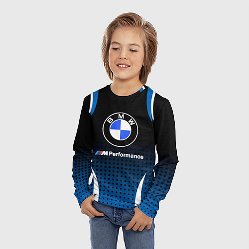 Детский лонгслив BMW / 3D-принт – фото 3