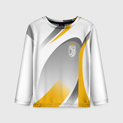Лонгслив детский Juventus Uniform, цвет: 3D-принт