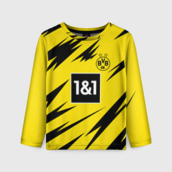 Лонгслив детский HAALAND Borussia Dortmund, цвет: 3D-принт