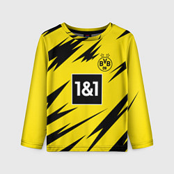 Лонгслив детский Reus Borussia Dortmund 20-21, цвет: 3D-принт