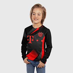 Лонгслив детский FC Bayern Munchen, цвет: 3D-принт — фото 2