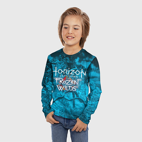 Детский лонгслив Horizon Zero Dawn / 3D-принт – фото 3