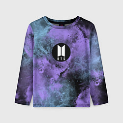 Лонгслив детский BTS, цвет: 3D-принт