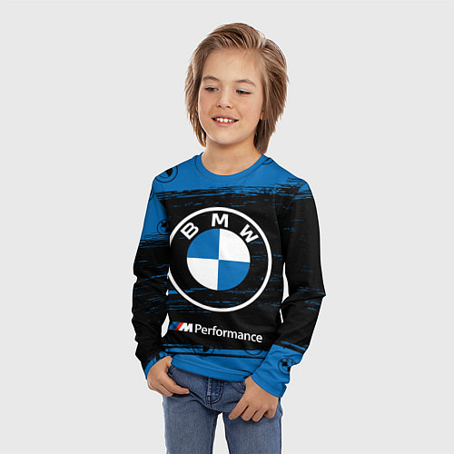 Детский лонгслив BMW БМВ / 3D-принт – фото 3
