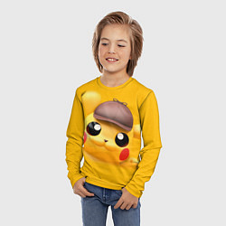 Лонгслив детский Pikachu Pika Pika, цвет: 3D-принт — фото 2