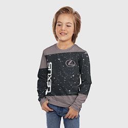 Лонгслив детский LEXUS ЛЕКСУС, цвет: 3D-принт — фото 2