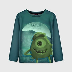 Лонгслив детский Mike Wazowski, цвет: 3D-принт