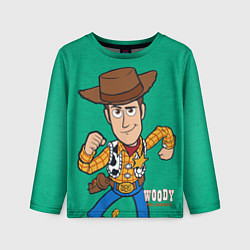 Лонгслив детский Woody, цвет: 3D-принт