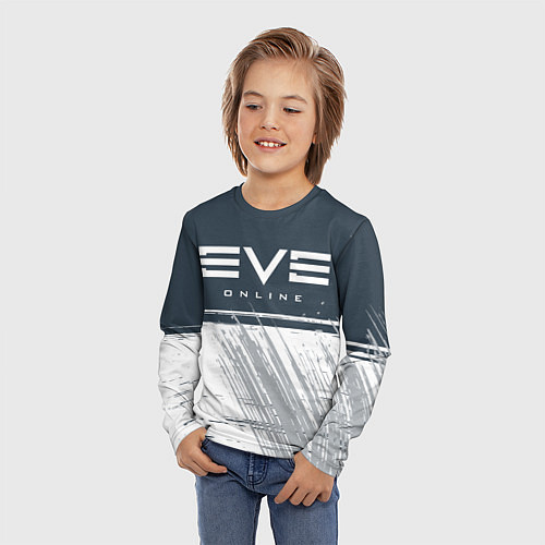 Детский лонгслив EVE ONLINE ИВ ОНЛАЙН / 3D-принт – фото 3