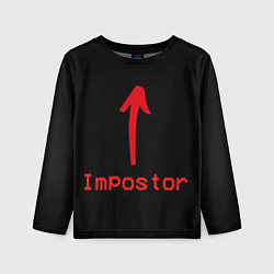 Лонгслив детский Among Us, цвет: 3D-принт