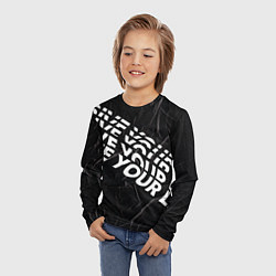 Лонгслив детский Drive Your Live: Wave, цвет: 3D-принт — фото 2