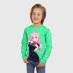 Лонгслив детский Shuna, цвет: 3D-принт — фото 2