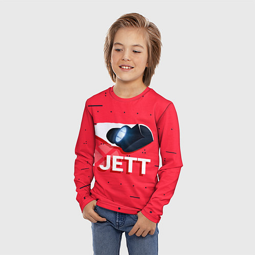 Детский лонгслив Jett / 3D-принт – фото 3