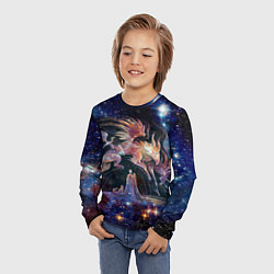 Лонгслив детский Дивные звери, цвет: 3D-принт — фото 2