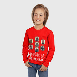Лонгслив детский Академия амбрелла, цвет: 3D-принт — фото 2