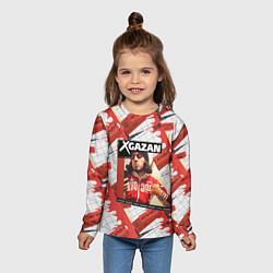 Лонгслив детский Клип Gazan - АБУ БАНДИТ, цвет: 3D-принт — фото 2