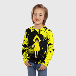 Лонгслив детский Little NightmaresШестая, цвет: 3D-принт — фото 2