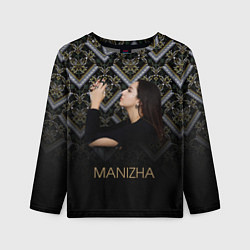 Лонгслив детский Манижа Manizha, цвет: 3D-принт
