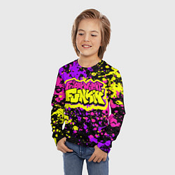 Лонгслив детский Friday Night Funkin, цвет: 3D-принт — фото 2