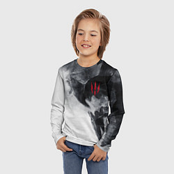 Лонгслив детский Ведьмак Witcher, цвет: 3D-принт — фото 2