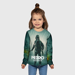 Лонгслив детский Metro Exodus, цвет: 3D-принт — фото 2