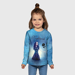 Лонгслив детский Nightwish, цвет: 3D-принт — фото 2