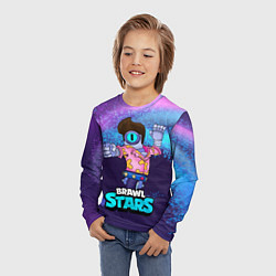 Лонгслив детский STU СТУ Brawl Stars, цвет: 3D-принт — фото 2