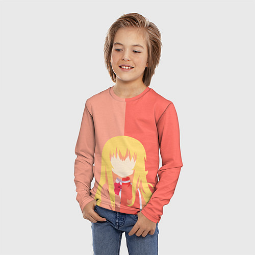 Детский лонгслив Gabriel DropOut Gabriel / 3D-принт – фото 3