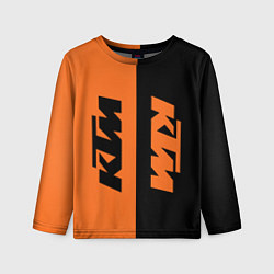 Лонгслив детский KTM КТМ Z, цвет: 3D-принт